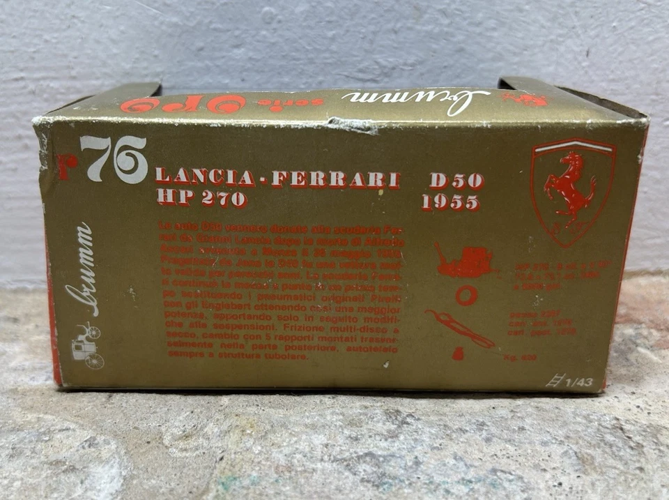 LANCIA FERRARI D50 1955 BRUMM 1/43 - Immagine 4 di 4