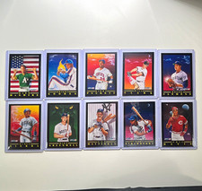 Fleer 1991 ProVision Card Lot 10 McGwire Gooden Puckett Clark Clemens Mattingly