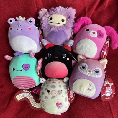  VALENTINES SQUISHMALLOWS  NEU MIT ETIKETT 5 Zoll Plüsch US-Importe *WÄHLEN SIE IHR GESCHENK*