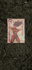 Spider-Woman 2026 Topps Chrome Marvel Comics set (Card #167) RayWave refractor