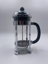 Bodum Chambord 8-Cup Glass French Press Coffee Maker Black Plunge Pitcher Brew