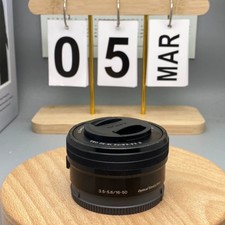 Genuine Sony SELP1650 16-50mm PZ OSS Pancake Lens Black E-Mount APS-C 116g