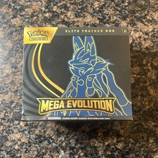 Pokémon Mega Evolution TCG Lucario Elite Trainer Box ETB New Factory Sealed