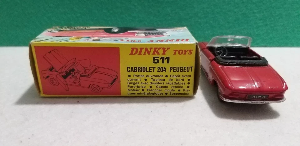 Dinky toys (no Politoys, Corgi, Tekno) Peugeot - Immagine 4 di 4