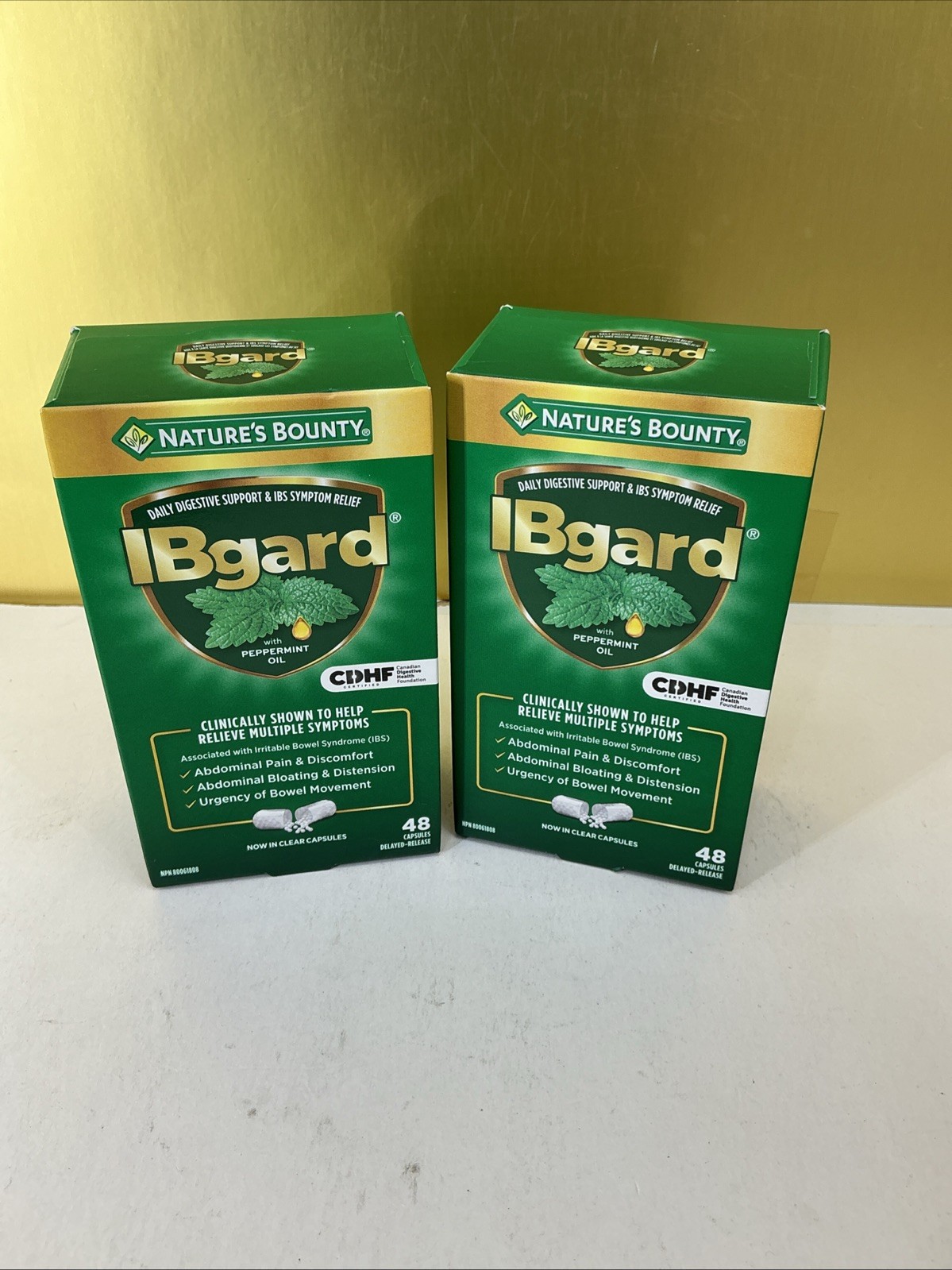 2 IBgard 48 X2= 96 Ct  ABDOMINAL COMFORT EXP: 11/2026