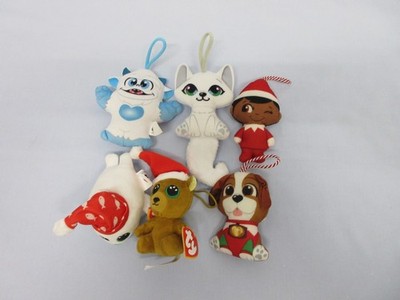 McDonalds Happy Meal Elfe im Regal / Elfenkameraden, Ty, Weihnachtsmann Vers x 6