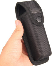 Flashlight Holster Nylon Case Torch Holder Skin