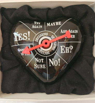 Heart To Heart Decision Maker Paper Weight/