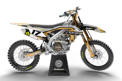 CustomMX: Grafik Kit passend für alle Yamaha YZ YZF WR WRF Modelle 85 12 250 450 426