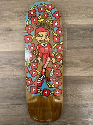 Krooked Mark Gonzales Sweatpants 9.81 NOS RARE Old School Skateboard Deck