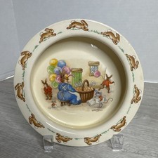 Vintage Royal Doulton Bunnykins Baby Bowl 6  