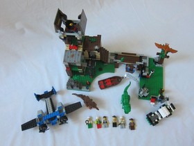 LEGO 5987 Adventurers Dino Research Compound, incl manual, complete set