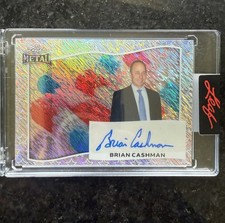 2025 Leaf Independence Day BRIAN CASHMAN AUTO /4 New York Yankees SSP