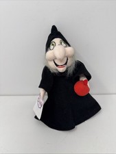 Evil Wicked Witch Snow White Poison Apple Plush Bean Bag Doll Disney