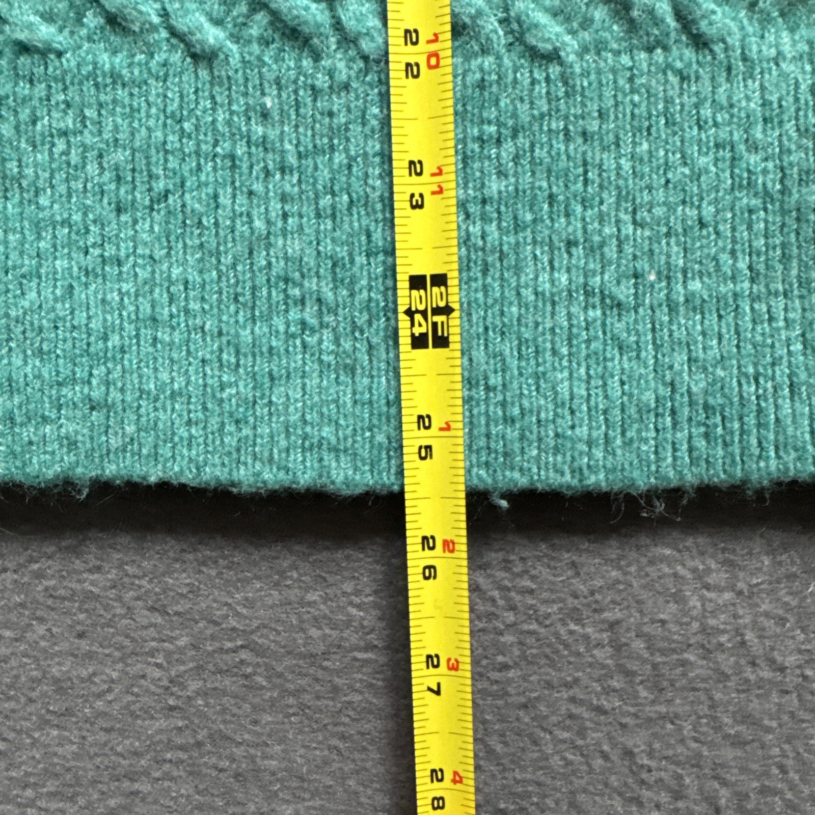 Loft Turquoise Blue Pullover Cable Knit Sweater S… - image 6