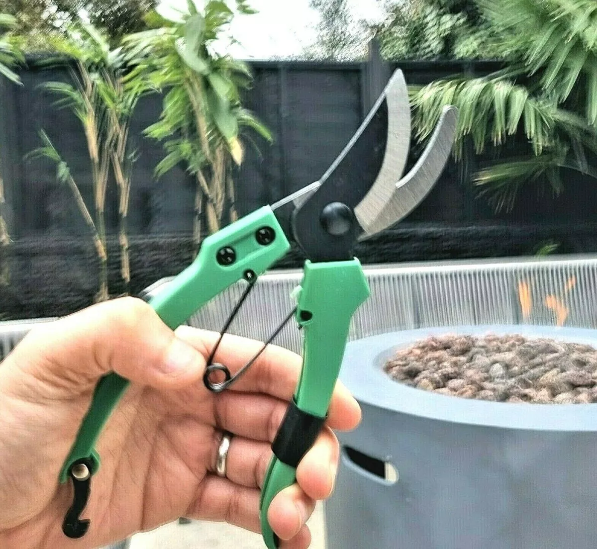 Pruning Shears Strong Carbon 8 Garden Hand Pruner Secateurs Plants Tool