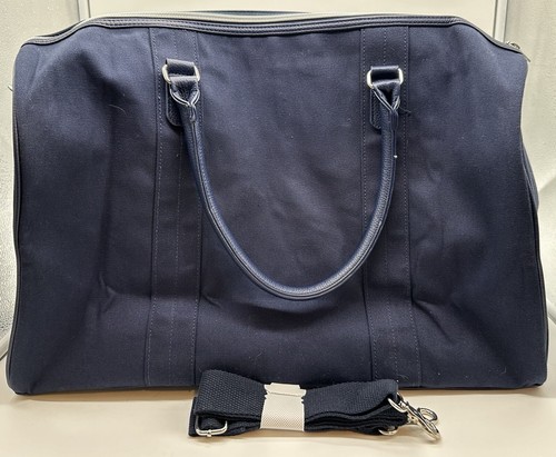 Ralph Lauren Polo Duffle Bag Navy Blue NWT Travel Duffle Gym Weekend Tote - Picture 2 of 6