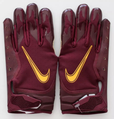 グローブ NIJE VAPOR JET 3.0 GLOVE MAROON L Nike Minnesota Golden Gophers Vapor Jet Football Gloves Men's XL