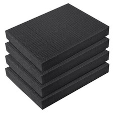 Pick and Pluck Foam,4 Pack Pre-cut Polyethylene Foam 16 x 12 x 2 Inch Pick Ap...