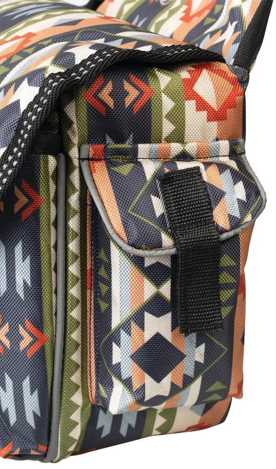 Weaver кожи изолированный нейлона Trail Gear седло сумка, 15500-01, коричневый - Изображение 4 из 4