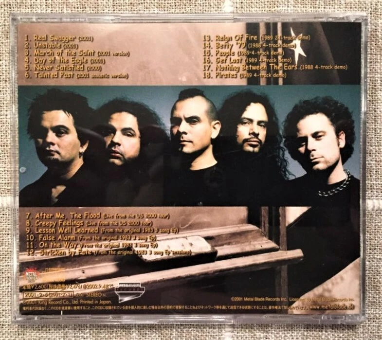 Armored Saint - Nod To The Old School (Japan CD w/OBI - Signed by Entire Band) - Image 2 of 3