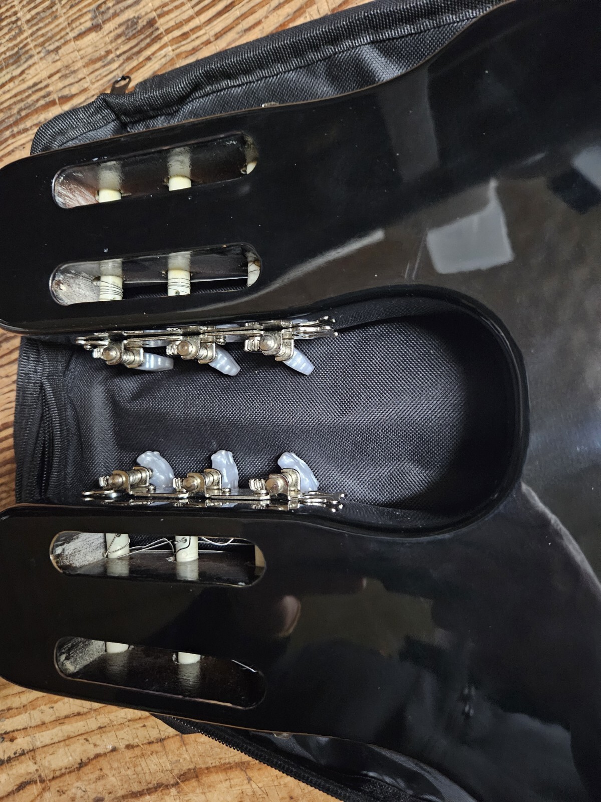 NICE PLAYING USED SUNBURST DOUBLE NECK ELECTRIC LAP STEEL GUITAR eBay