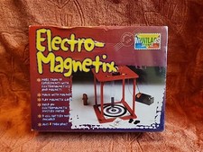 Electro-Magnetix Science Kit 30 Experiments w Magnets  Electricity. BOX R
