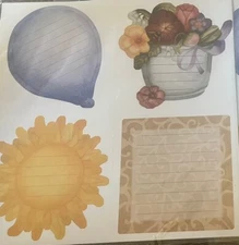 Creative Memories Silhouette Journal Mats Die Cut Journal Boxes 20 pieces