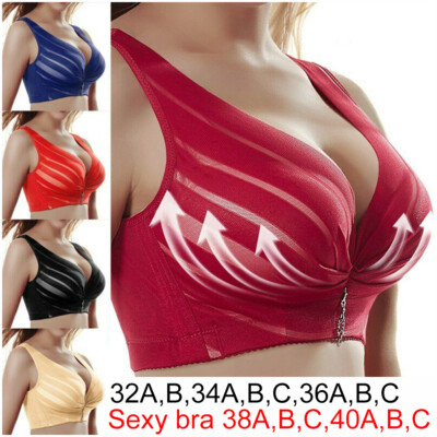 Sexy Push Up Bras Wirefree Ultimate Lift True Support Womens 4745 Sports Bra Top