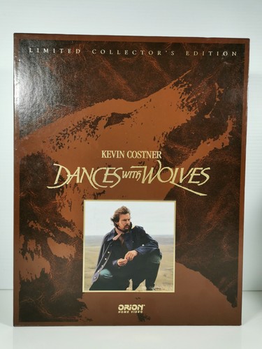 Dances with Wolves Limited Collectors Edition VHS Box Set 1990 Complete
