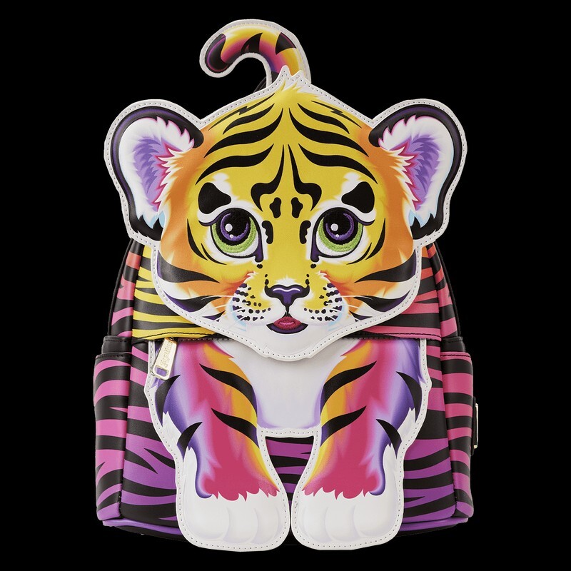Loungefly X Lisa Frank Exclusive Forrest Tiger Mini Backpack NWT 90s VIBE  NEW