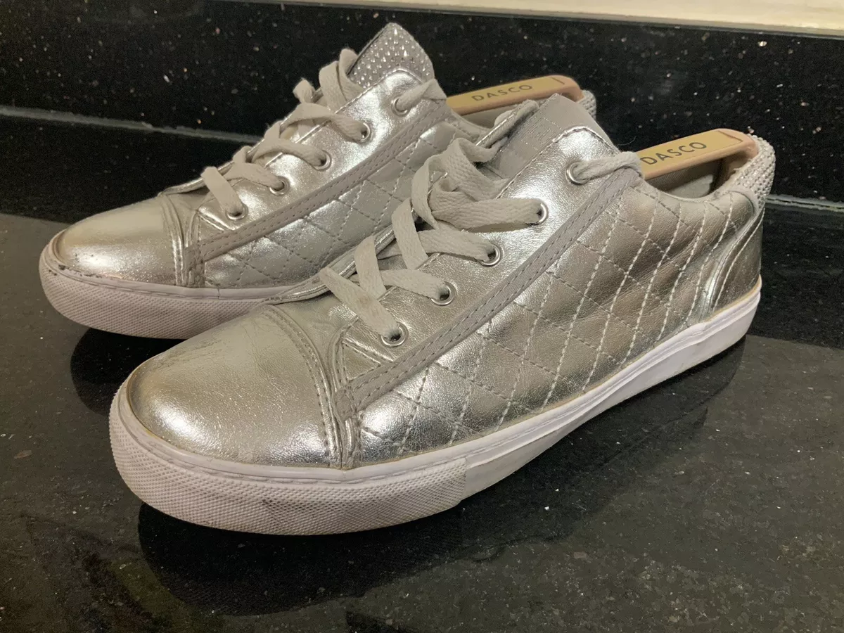 Silver ladies shop sneakers