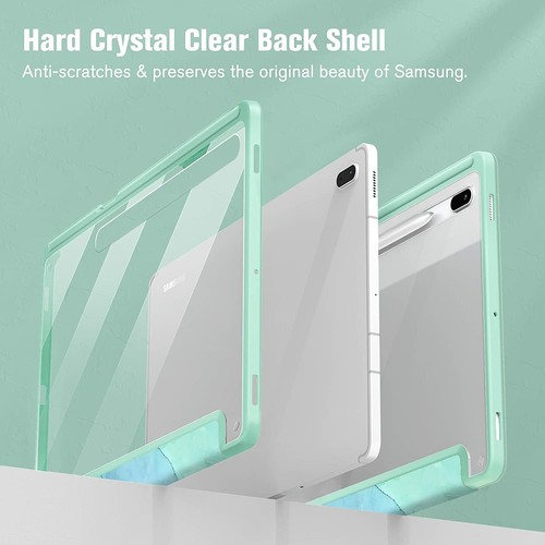 Hybrid Slim Case for Samsung Galaxy Tab S8 Plus 12.4 Inch 2022 Shockproof Cover - Picture 3 of 17