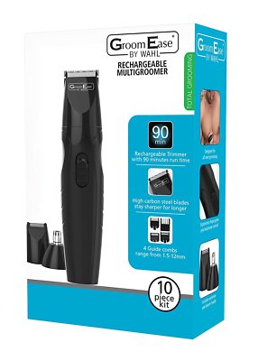 Wahl 9685-417 Bräutigam Ease Multi Groomer Wiederaufladbar All-in-One Pflege Set