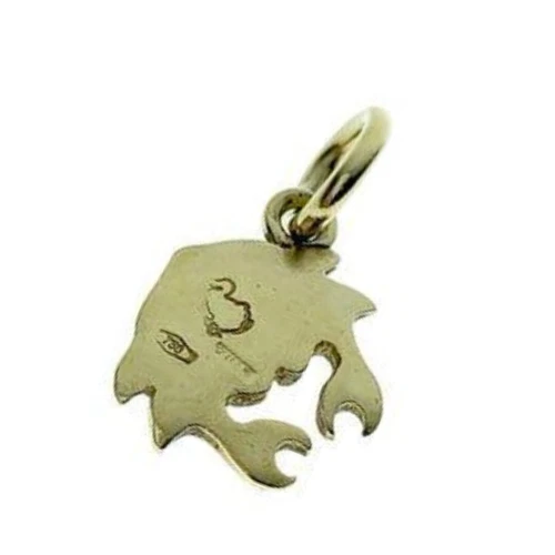Pomellato DoDo Crab Pendant Top Charm 18K Yellow Gold Used - Picture 2 of 4