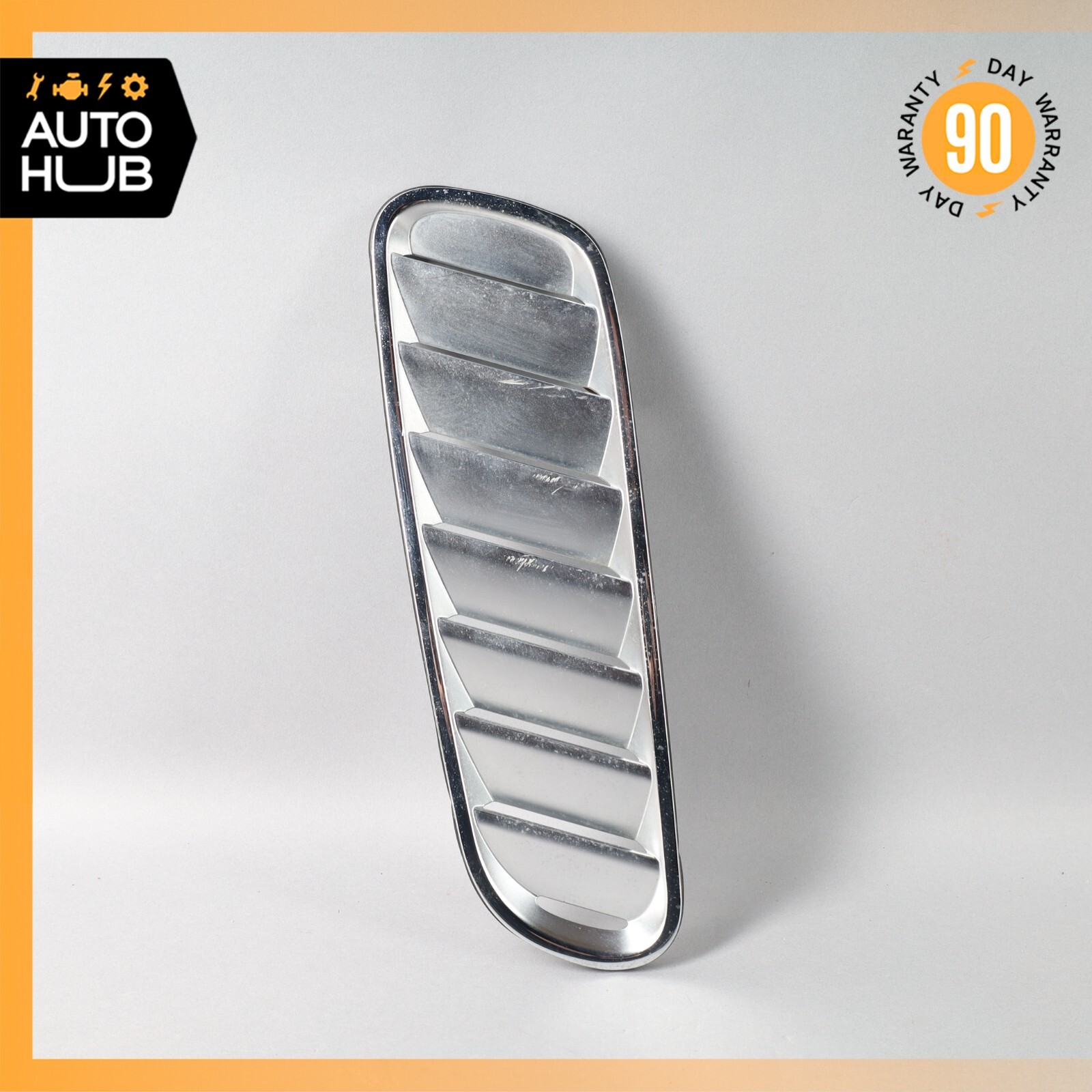 Aston Martin DB9 GT / Rapide Right Passenger Side Hood Vent Grill Chrome OEM 7k