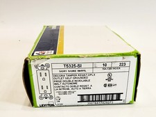 Leviton 223-T5325-SI Tamper Resistant Receptacle 15 Amp 125V IVORY Lot of 10