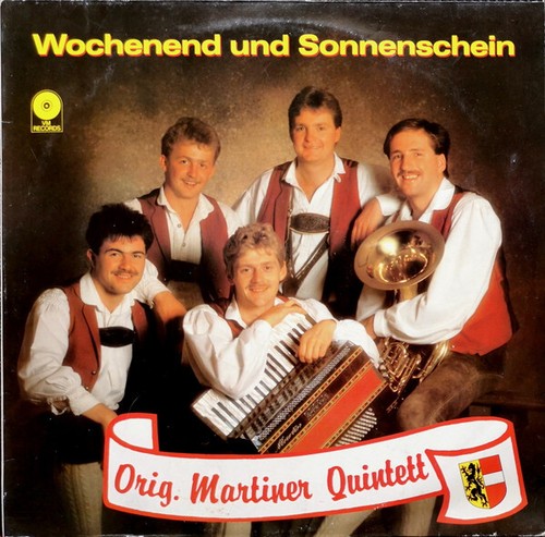 Orig. Martiner Quintett - Wochenende Und Sonnenschein (LP, Album)