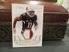 National Treasures Century Materials Jersey Cardinals Larry Fitzgerald 4/25 2013