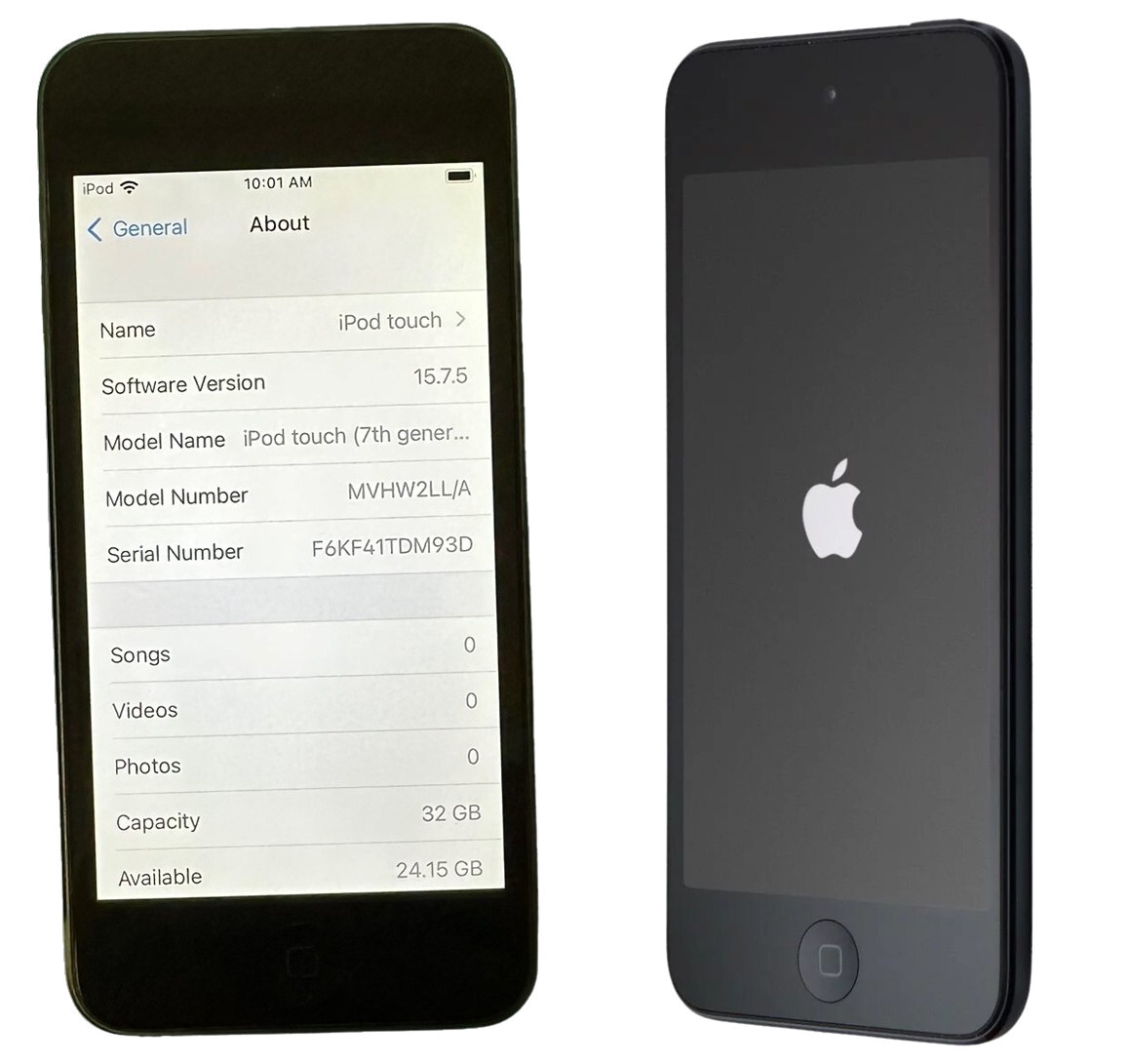 Apple iPod Touch 7th Generation 32Gb - Space Gray -A2178 MVHW2LL/A 