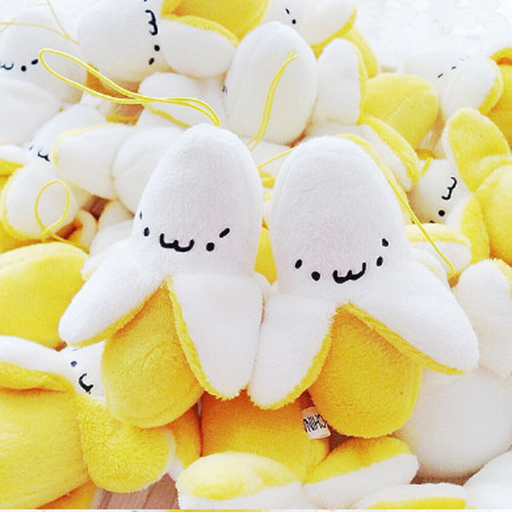 cute banana plush