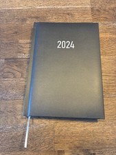 Image of United Office Diary 2024 With Ribbon Bookmark A5 160 Sheets notebook