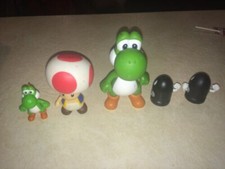 SUPER MARIO BROS Characters Figs Toy Set 5 pc Collection Read Description 2 