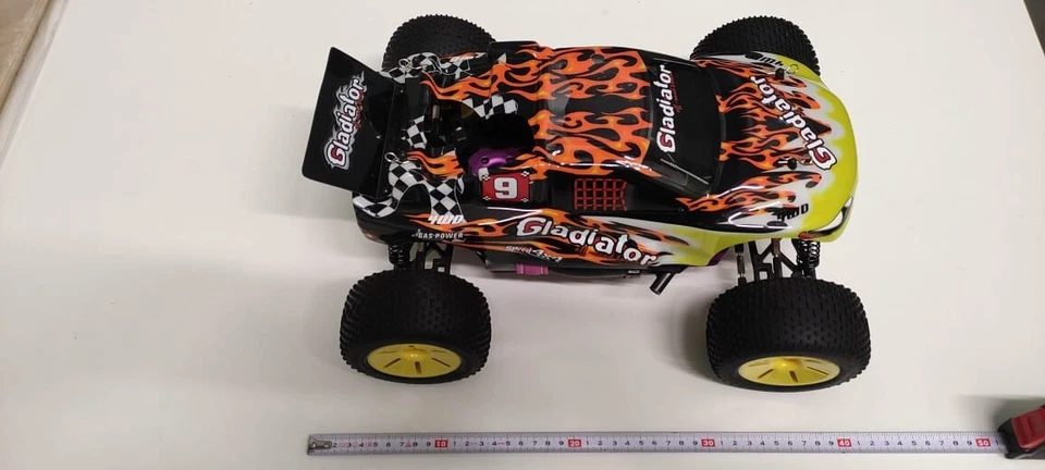 HSP 500-01 Visitor 1 Black RC RTR 1/10 4WD 3cc NITRO OFF ROAD TRUGGY - Image 4 of 4