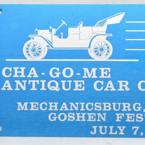 1974 Goshen Festival ChaGoMe Antique Car Club Mechanicsburg Champaign