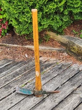 Railroad Pick Axe Tru Test 288 Picks & Mattocks 35" Handle 18" Head Vintage