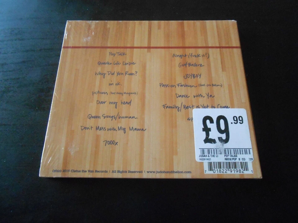 Judah & The Lion " Pep Talks " DIGI CD auf Cletus The Van Records – 1822919821 - Bild 2 von 2
