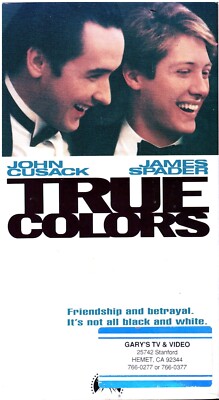 TRUE COLORS- John Cusack, James Spader- Friendship and Betrayal