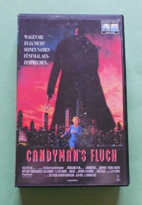 Candyman`s Fluch - Tony Todd - LESEN - VHS-Cover