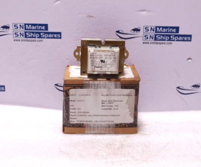 Tyco 4000A10E07AE28 Transformer Träger HT01BD464 Pri 460V 40VA 5060HZ Sec 24VAC